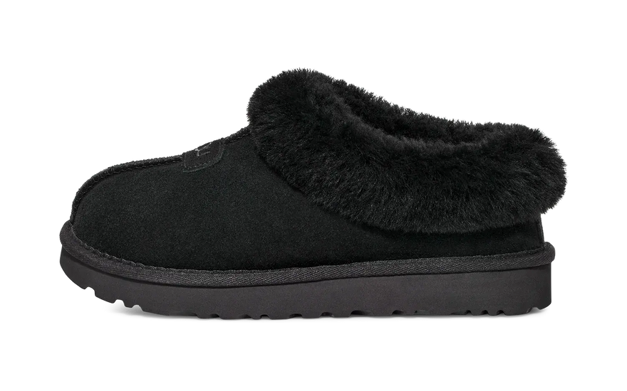 UGG Tazzette Slipper Nero: La pantofola nera che trasforma il tuo comfort quotidiano