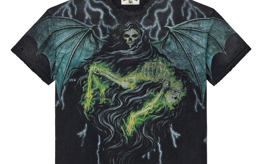 Vale Forever Grim Big T-shirt Black: la camiseta oversize con gráfica que domina el streetwear en 2026