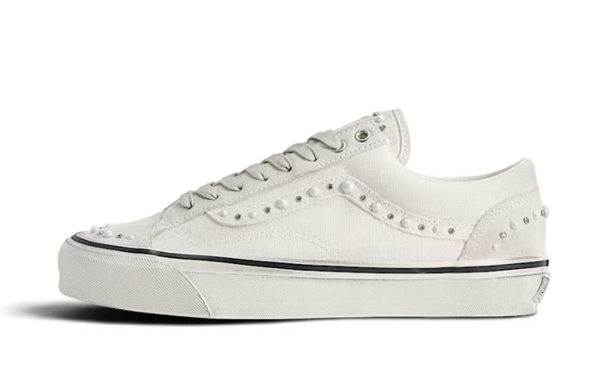 Vans LX Old Skool 36 Pearlized Pack Marshmallow White: το κλασικό του 1977 με πέρλες και κρύσταλλα