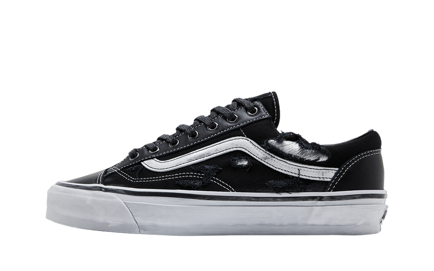 Vans OTW Old Skool 36 Vibram Distressed Silver: Old Skool plateado con suela Vibram y look distressed