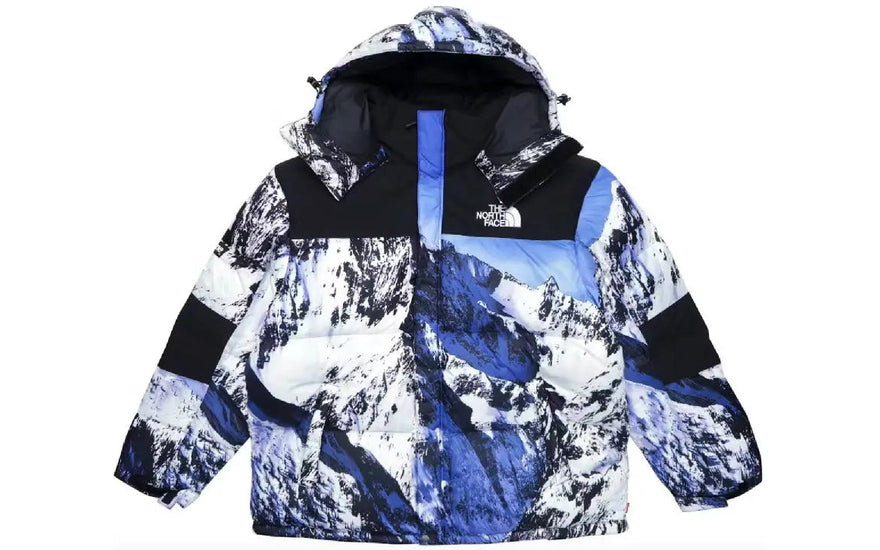 Supreme The North Face Mountain Baltoro Bunda Modrá/Bílá: ikonická bunda, kterou potřebujete