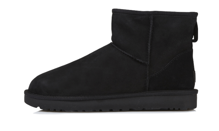 Cizme UGG Classic Mini II Negre: cizmuliță emblematică cu stil și confort