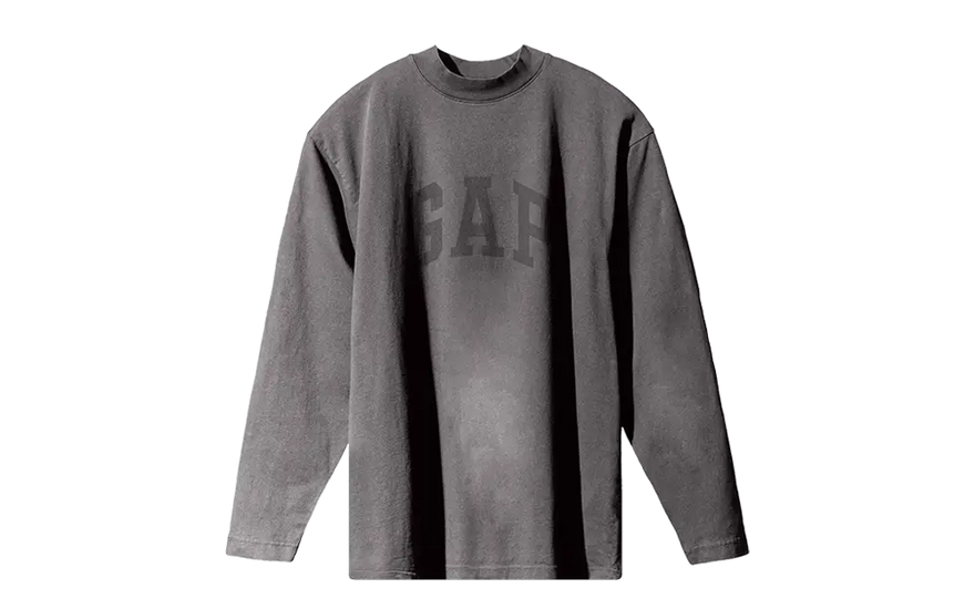 Yeezy Gap Dove Longsleeve Tee Dark Grey — El básico urbano que necesitas