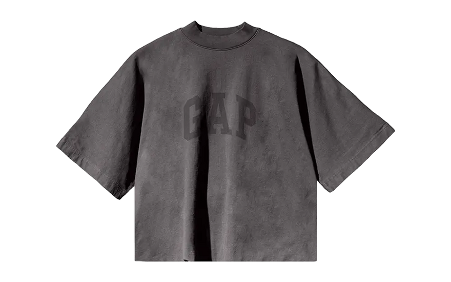 Yeezy Gap Dove No Seam Tee Dark Grey: the seamless T-shirt that refreshes your wardrobe