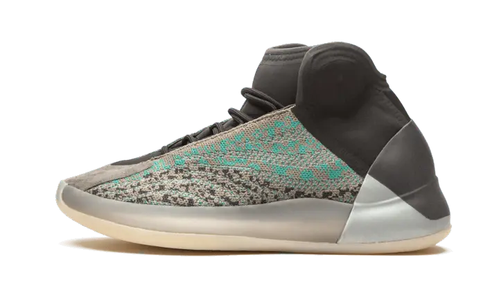 Yeezy QNTM Teal Blue: Fremtidsrettede løbesko med Boost og Primeknit