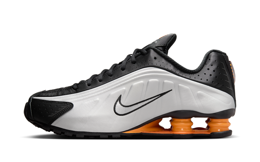 Nike Shox R4 Bright Mandarin: Visual impact and cushioning that stands out