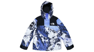 Supreme The North Face Mountain Parka Blue/White