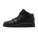 Air Jordan 1 Mid Triple Black (GS)