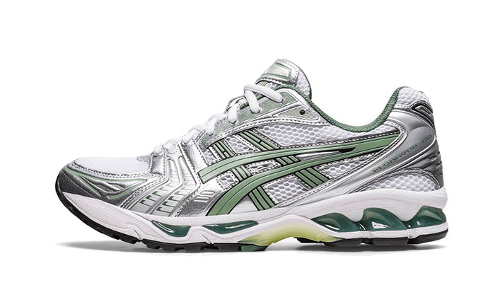 ASICS Gel-Kayano 14 White Pure Silver Slate Grey Sage Next Step