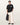ALLSAINTS Orlando Logo Print Oversized T-Shirt Jet Black - M066PC-451 - View 4 | Next Step