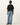 ALLSAINTS Underground Oversized Crew Neck T-Shirt Jet Black - M071PB-451 - View 4 | Next Step