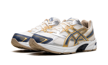 ASICS Gel-1130 Cream Pure Silver Gold Blue
