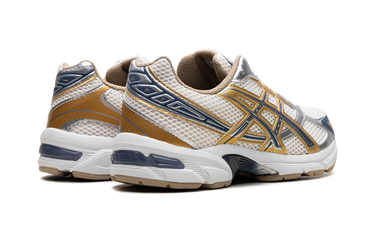 ASICS Gel-1130 Cream Pure Silver Gold Blue