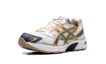 ASICS Gel-1130 Cream Pure Silver Gold Blue