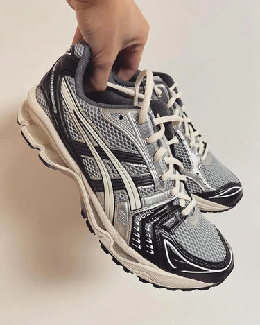 ASICS Gel-Kayano 14 Black Glacier Grey Silver