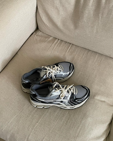 ASICS Gel-Kayano 14 Black Glacier Grey Silver