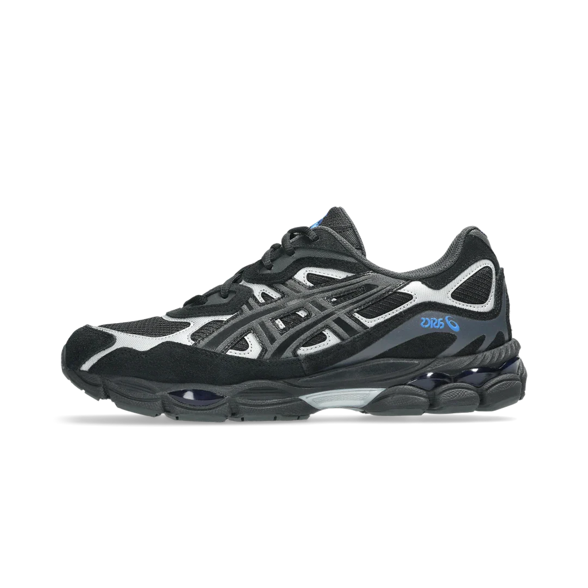 ASICS Gel-NYC Black Graphite Grey Blue