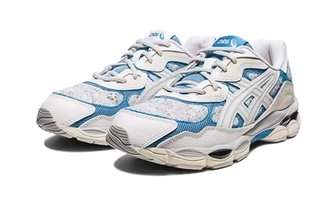 ASICS Gel-NYC White Dolphin Blue Next Step