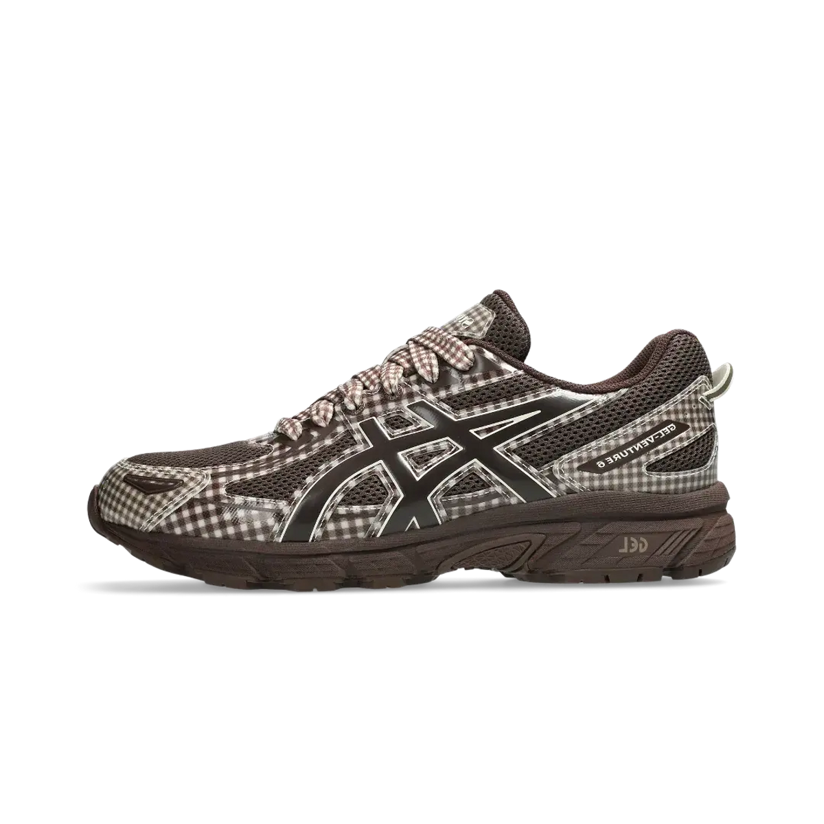 ASICS Gel-Venture 6 Story mfg. Reddish Brown Gingham