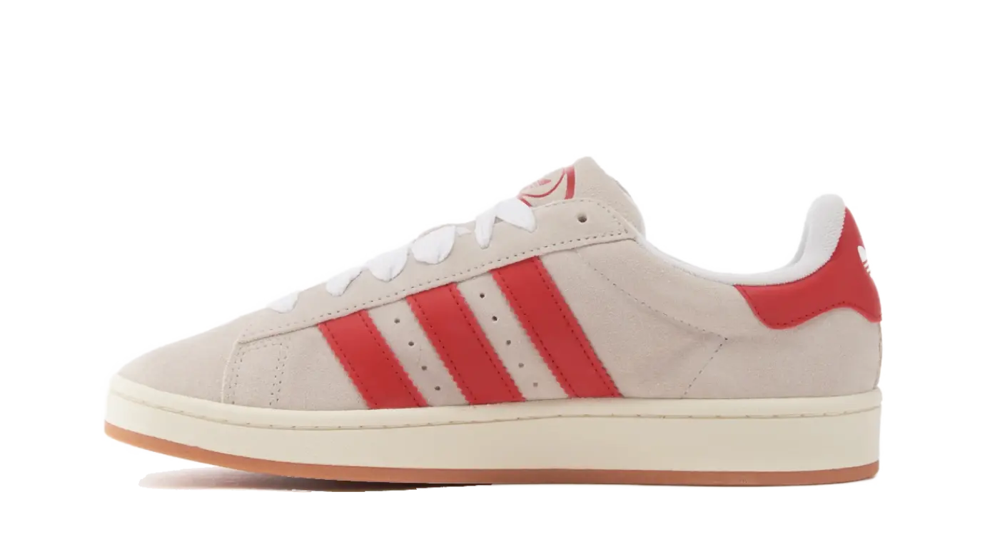 Adidas Campus 00s Crystal White Better Scarlet Next Step