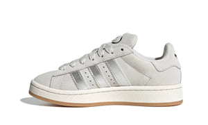 Adidas Campus 00s Crystal White Silver Metallic Core White