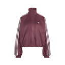 Adidas Faux Suede Track Top Maroon