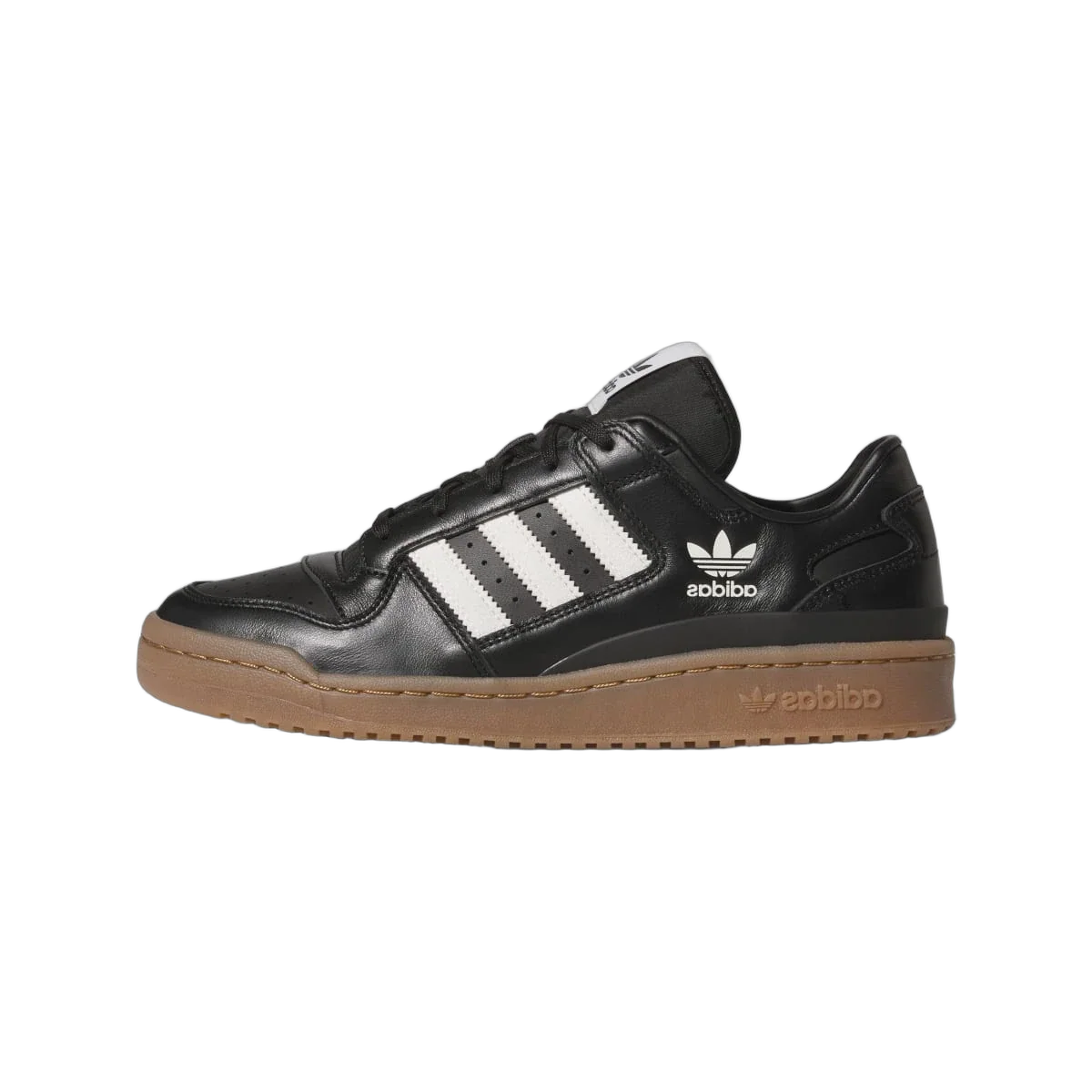 Adidas Forum Low Core Black White Gum
