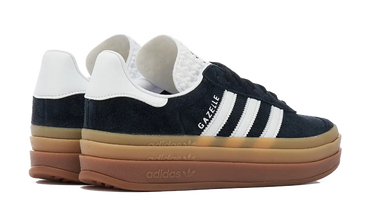 Adidas Gazelle Bold Black White Gum Next Step