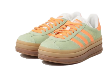 Adidas Gazelle Bold Green Orange Next Step