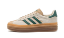 Adidas Gazelle Bold Magic Beige Collegiate Green