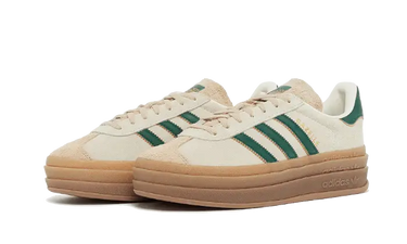Adidas Gazelle Bold Magic Beige Collegiate Green Next Step