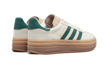 Adidas Gazelle Bold Magic Beige Collegiate Green