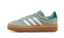 Adidas Gazelle Bold Silver Green