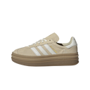 Adidas Gazelle Bold Stone Khaki Cream White