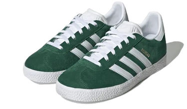 Adidas Gazelle Dark Green Cloud White