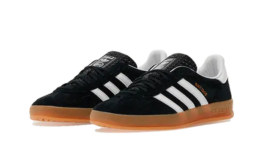 Adidas Gazelle Indoor Black White Gum Next Step