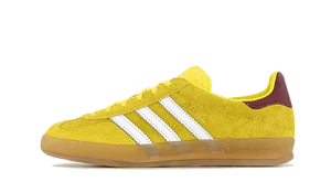 Adidas Gazelle Indoor Bright Yellow Burgundy