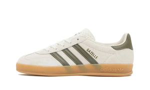 Adidas Gazelle Indoor Cloud White Olive Strata
