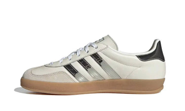 Adidas Gazelle Indoor Cloud White Silver Metallic Gum Next Step