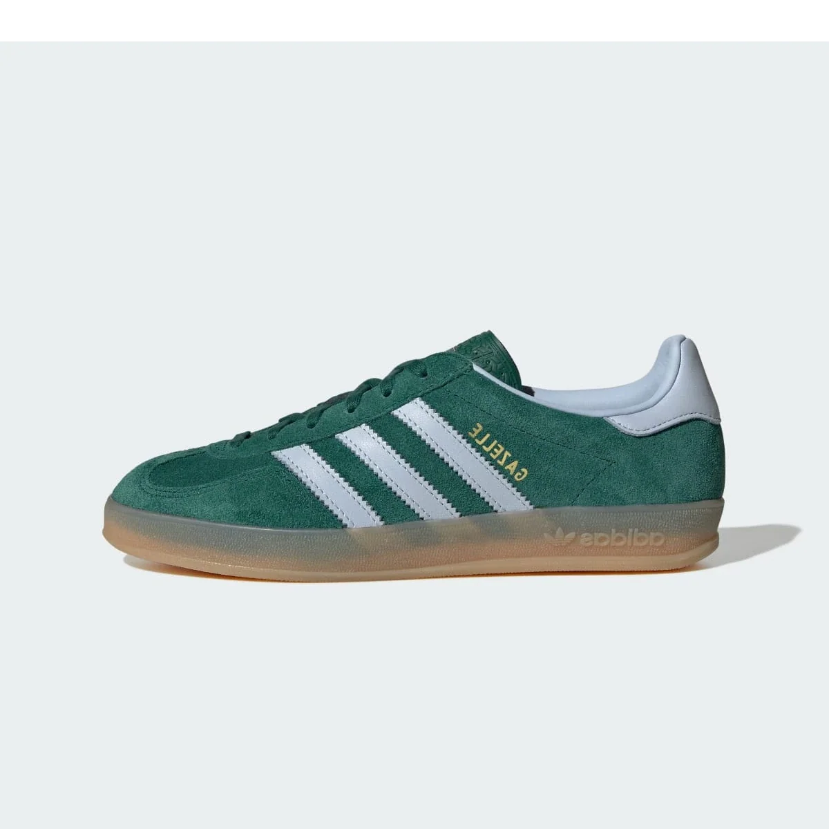 Adidas Gazelle Indoor Collegiate Green Crystal Sky (Women's)