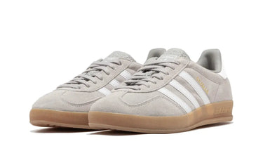 Adidas Gazelle Indoor Grey Cloud White Gold Metallic Next Step