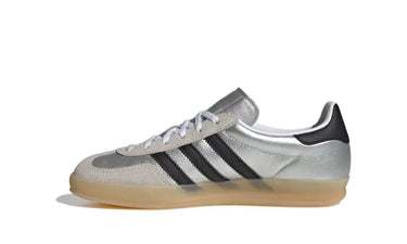 Adidas Gazelle Indoor Grey One Core Black Silver Metallic Next Step
