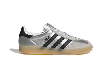 Adidas Gazelle Indoor Grey One Core Black Silver Metallic Next Step