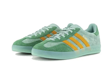 Adidas Gazelle Indoor Hazy Green Yellow
