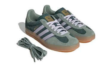 Adidas Gazelle Indoor Mineral Green Silver Next Step