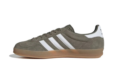 Adidas Gazelle Indoor Olive Strata Cloud White Gum Next Step