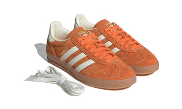 Adidas Gazelle Indoor Orange Off White Gold Metallic Next Step