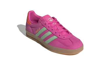 Adidas Gazelle Indoor Semi Lucid Fuchsia Semi Green Spark Coral Next Step