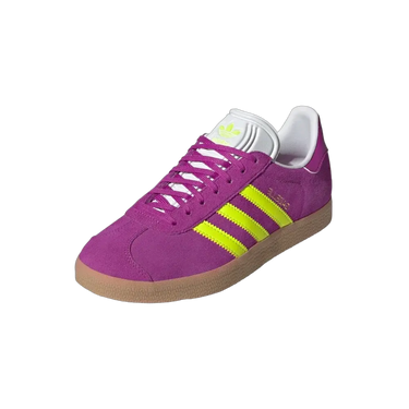 Adidas Gazelle Purple Burst Solar Yellow