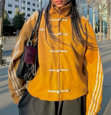 Adidas Originals - Adidas Tang Jacket CTT 3.1 SOFT FW24 (China Exclusive) Bronze Yellow Next Step